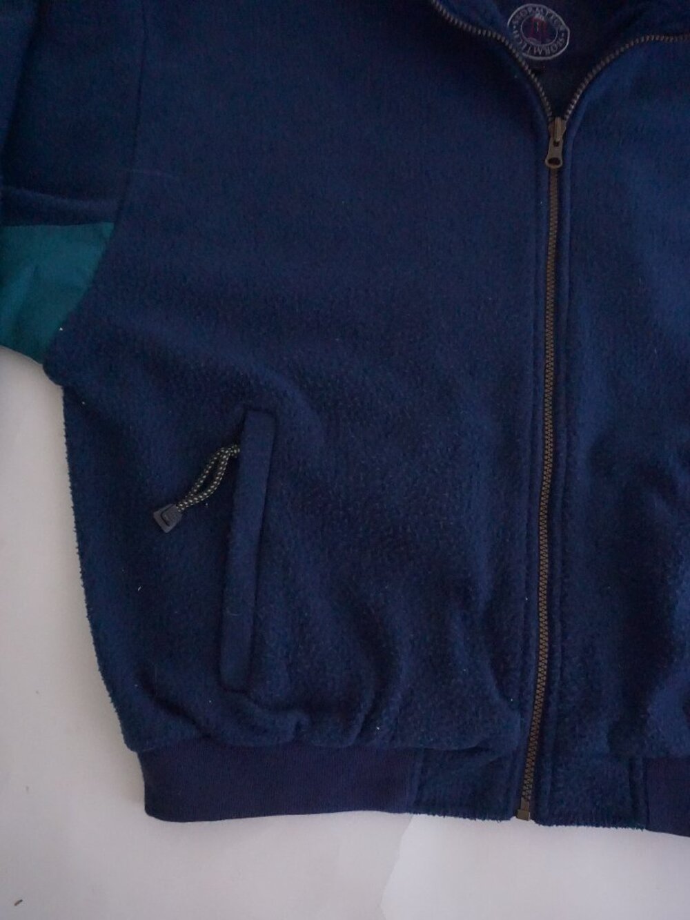 Stormtech Navy Blue Solid Full Zip Outdoor Hiking Performance Fleece Sweater XL - Picture 7 of 8